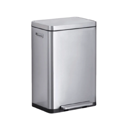 תמונה של פח רגלית בצבע כסף X-CUBE 45L מבית EKO