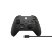 תמונה של בקר XBOX Series S | X אלחוטי בצבע שחור כולל כבל ® USB-C
