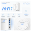 תמונה של אקסס/ נתב DECO BE85 2 in pack BE19000 WI-FI7 MESH