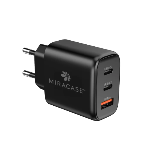 תמונה של מטען קיר מיני MWCM65PD בצבע שחור מבית MIRACASE