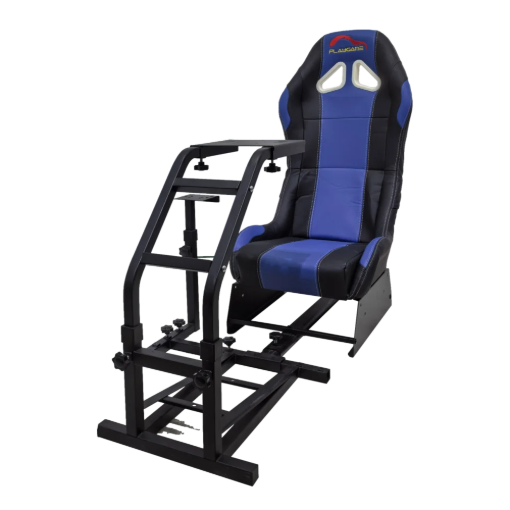 תמונה של מושב לסימולטור מירוצים כחול PLAYGAME GY032