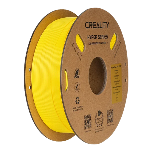 תמונה של Hyper PLA Yellow_1kg סליל צהוב