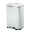 תמונה של פח רגלית לבן  EKO EK9361P-50L-MW