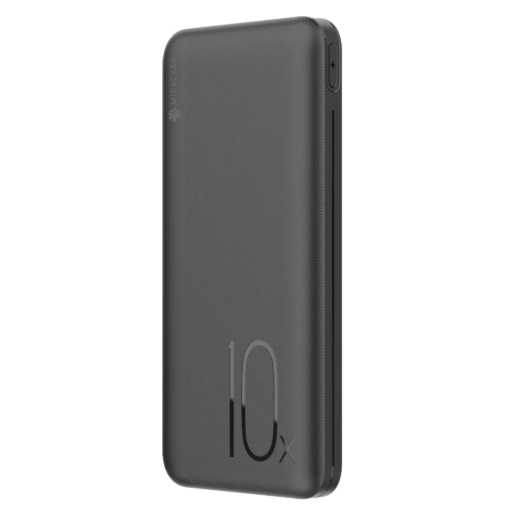 תמונה של סוללת טעינה 10000mAh 22.5W שחור MIRACASE