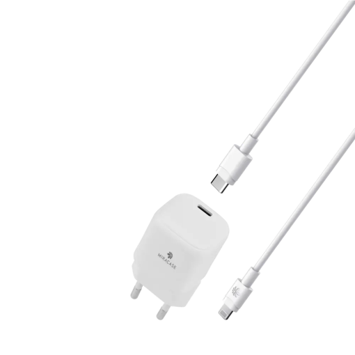 תמונה של מטען קיר MIR   TYPE-C TO MFI 20W