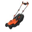 תמונה של מכסחת דשא עם ידית אופניים BLACK DECKER 32CM 1200W