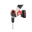 תמונה של מקדחה אלחוטי 18V עם סוללה של 1.5Ah ומטעןBLACK DECKER 400mA