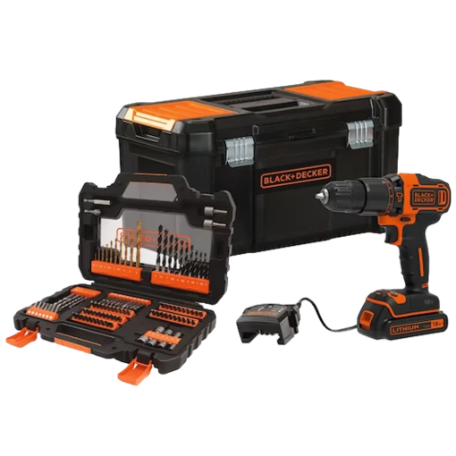 תמונה של מציאון – ארגז כלים+18V 104ACC שני הילוכים  + "BLACK DECKER 19