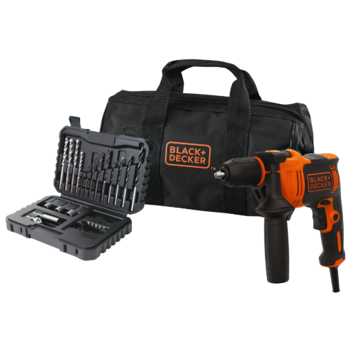 תמונה של מציאון – מקדחה חוטית 32+710W אביזרים BLACK DECKER
