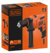 תמונה של מקדחה עם פטישון חוט BLACK DECKER 500W