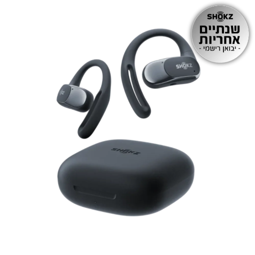 תמונה של אוז  SHOKZ OPENFIT AIR OPEN-EAR שחור