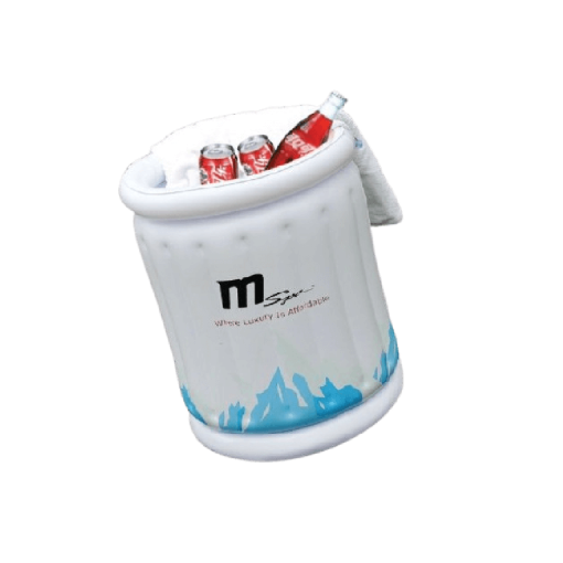 תמונה של דלי לקרח עם כיסוי מתנפח MSPA