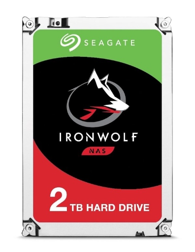 תמונה של דיסק Seagate IronWolf 2TB NAS 3.5 7200RPM 256MV Cache SataIII
