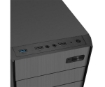 תמונה של מארז שחור כולל ספק כוח SAMA CA-505 ATX Mid Tower Psu 500W USB3