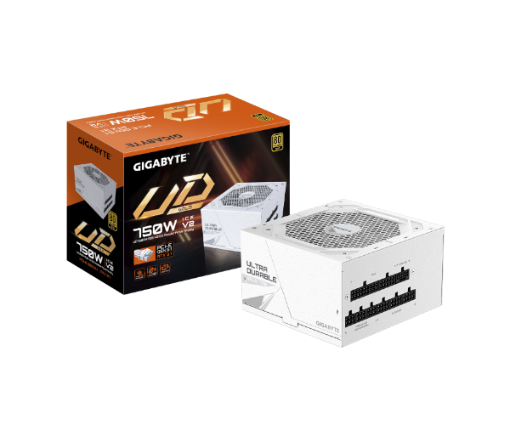 תמונה של ספק Gigabyte UD750M PG5 V2 ICE 750W 80 Plus Gold ATX 3.1 PCIE 5.1