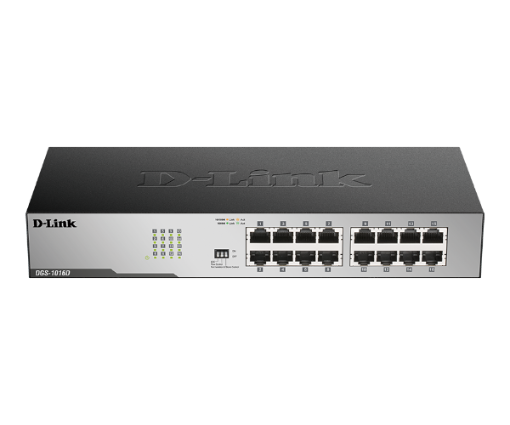 תמונה של מתג לא מנוהל גיגהביט D-LINK 16 PORT Unmanaged 1GB Switch