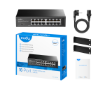 תמונה של מתג לא מנוהל CUDY GS1016 16 Port Gigabit Ethernet Switch