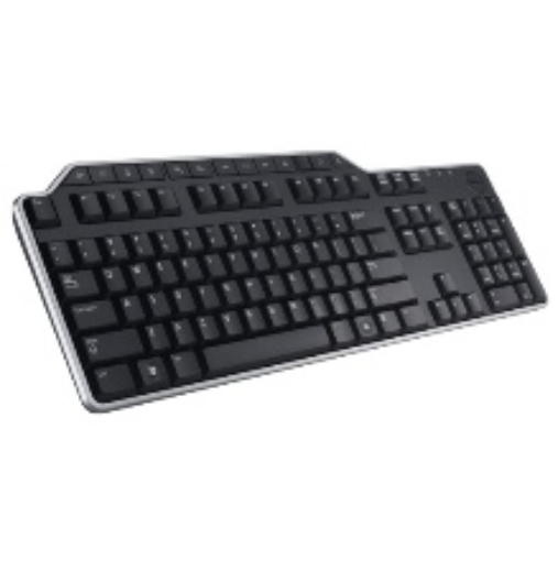 תמונה של Keyboard: Hebrew (QWERTY) Dell KB-522 Wired Business Multimedia USB Keyboard Black (Kit)