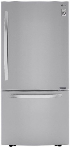 תמונה של מקרר מקפיא תחתון 720 ל’ LG GM-859RSCE נירוסטה
