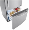 תמונה של מקרר מקפיא תחתון 720 ל’ LG GM-859RSCE נירוסטה