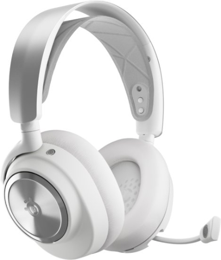 תמונה של אוזניות גיימינג אלחוטיות SteelSeries ARCTIS NOVA PRO WL X לבן
