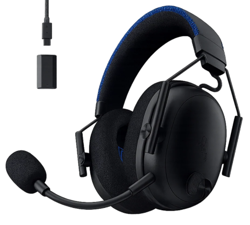 אוזניות אלחוטיות Razer BlackShark V3 Pro for PlayStation – שחור
