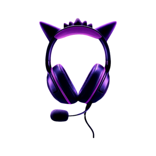 אוזניות RAZER Kitty V2 POKEMON Gengar