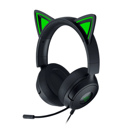RAZER Kraken Kitty V3 X אוזניות חוטיות שחור