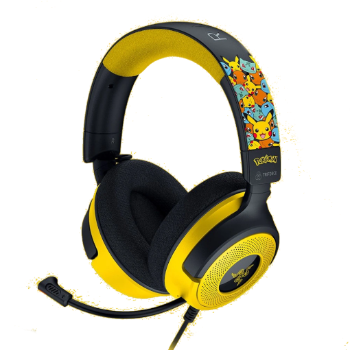 אוזניות גיימינג RAZER KRAKEN V4 X Pokémon Edition