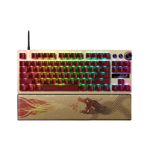 מקלדת חוטית – Razer Huntsman V3 Pro Tenkeyless Counter Strike 2 Edition
