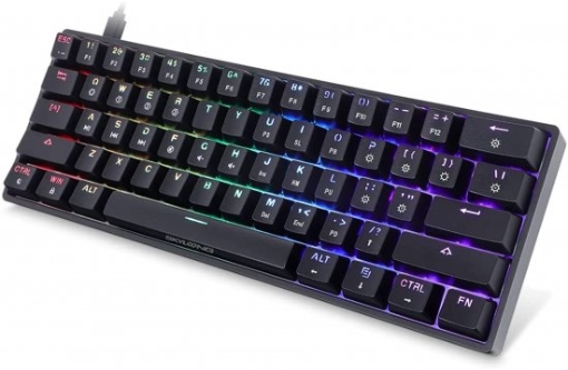 תמונה של מקלדת מכנית מקצועית SKYLOONG GK-61 בצבע שחור