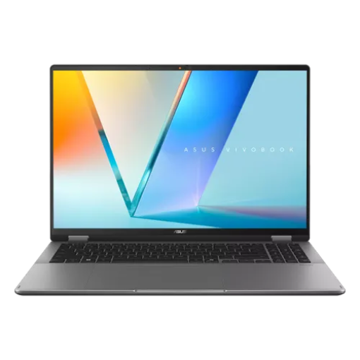 תמונה של מחשב נייד 16 אינץ מסך מגע ASUS Vivobook 16 Flip TP3607AA-SI009W Matte Gray