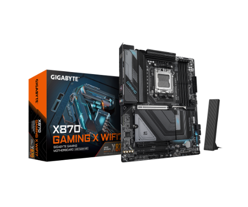 תמונה של לוח אם Gigabyte X870 GAMING X WIFI7 1.1 ATX DDR5 2.5GB Lan