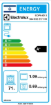 תמונה של תנור בנוי פירוליטי 71 ליטר Electrolux דגם EOP6401X בצבע נירוסטה