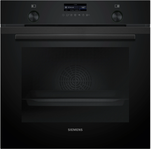 תמונה של תנור בנוי 71 ליטר Siemens iQ500 דגם HB279GEB7 מתכת שחור עמוק