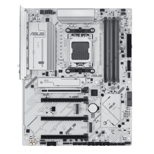 תמונה של לוח אם לבן ASUS B850 MAX GAMING WIFI W AMD AM5 DDR5