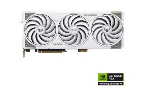 תמונה של כרטיס מסך ASUS TUF Gaming GeForce RTX 5070 Ti 16GB GDDR7 BTF White OC Edition - צבע לבן