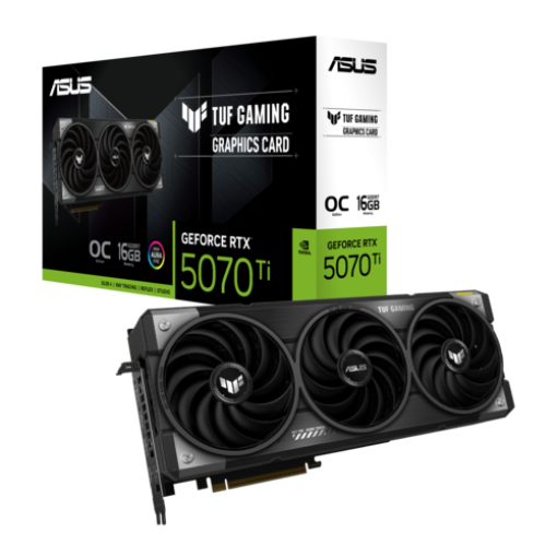 תמונה של כרטיס מסך ASUS TUF Gaming GeForce RTX™ 5070 Ti 16GB GDDR7 OC Edition