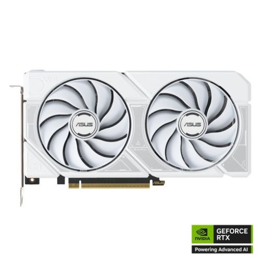 תמונה של כרטיס מסך לבן ASUS Dual GeForce RTX 5060 Ti 16GB GDDR7 OC Edition