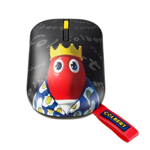 תמונה של ASUS Marshmallow Mouse MD100 Philip Colbert Edition / BT 5 / 2.4GHz / Funny  Lobster Caricature
