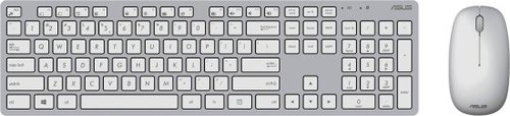 תמונה של ASUS W5000 Wireless Keyboard and Mouse Set / Thin and elegant / EN+HEB/ 2.4GHz  / 1600dpi / White / Copilot Key