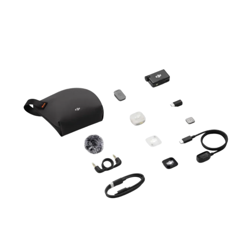 תמונה של מיקרופון אלחוטי – (DJI Mic Mini 2S(2TX+1RX+Charging Case