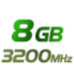 תמונה של זיכרון לנייח KLEVV Standard 16GB DDR4 3200Mhz CL22 1.2V