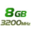 תמונה של זיכרון לנייח KLEVV Standard 32GB DDR4 3200Mhz CL22 1.2V