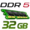 תמונה של זכרון לנייח KLEVV FIT V 32GB 2X16 DDR5 6000MHz C28
