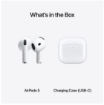 תמונה של אוזניות אלחוטיות אירפודס 5 MKFW4ZM/AApple  AirPods 5 MKFW4ZM/A – יבוא רשמי