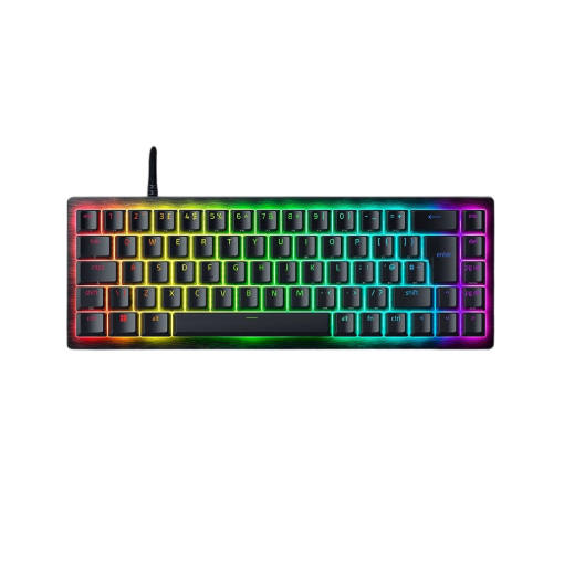 תמונה של מקלדת גיימינג מכנית Razer Huntsman V3 HE Magnetic Mini 65% 8KHz