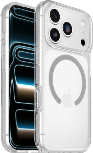 תמונה של כיסוי OTTERBOX ל iPhone 18 pro Lumen MagSafe clear glitter