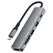 תמונה של תחנת עגינה USB-C 6-in-1 ACEFAST J18 90W 4K 60Hz