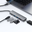 תמונה של תחנת עגינה USB-C 6-in-1 ACEFAST J18 90W 4K 60Hz
